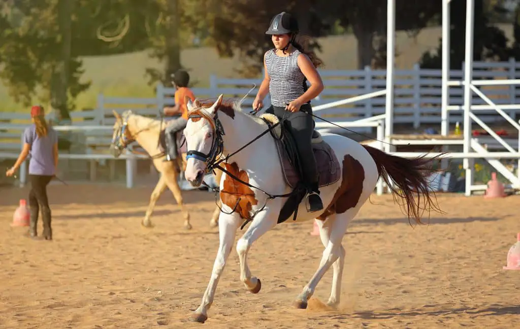 It can be difficult to get back into horse riding