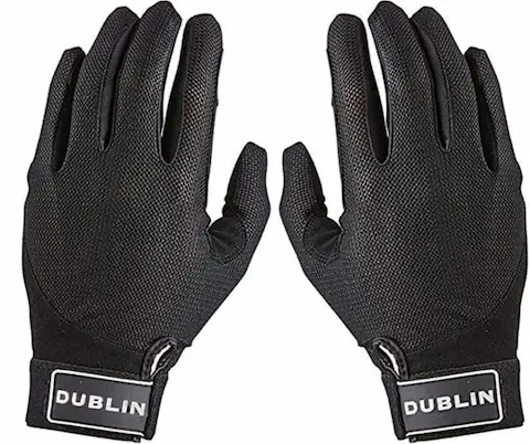 Dublin Meshback horse riding gloves