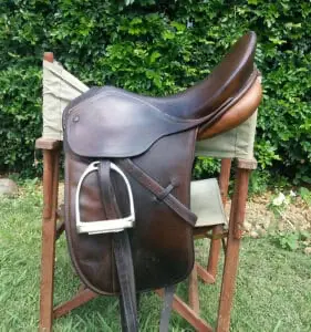 You should remove the stirrups and leathers before you clean your saddle