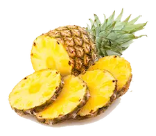 If you remove the spikes skin then pineapples make a juicy treat for horses