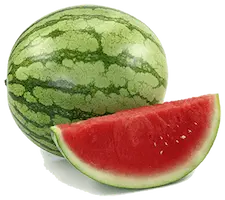 Watermelons are perfect for horses, they're full of refreshing water and have enough sweetness to appease your horse's sweet tooth