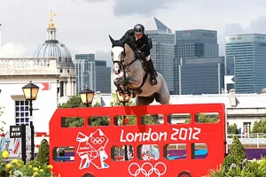 Olympic show jumping fences are no taller than 6ft 7in