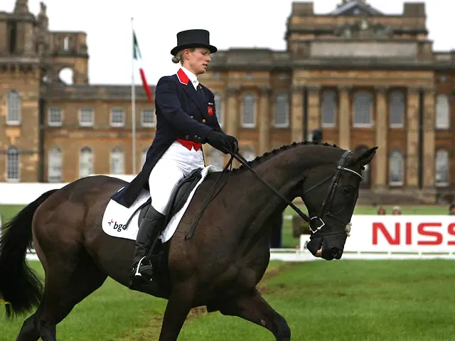 Like many mothers-to-be, Zara Philips continued riding during her first trimester