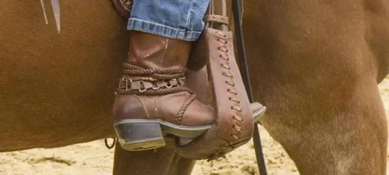 Horse riding boots need to have a small heel